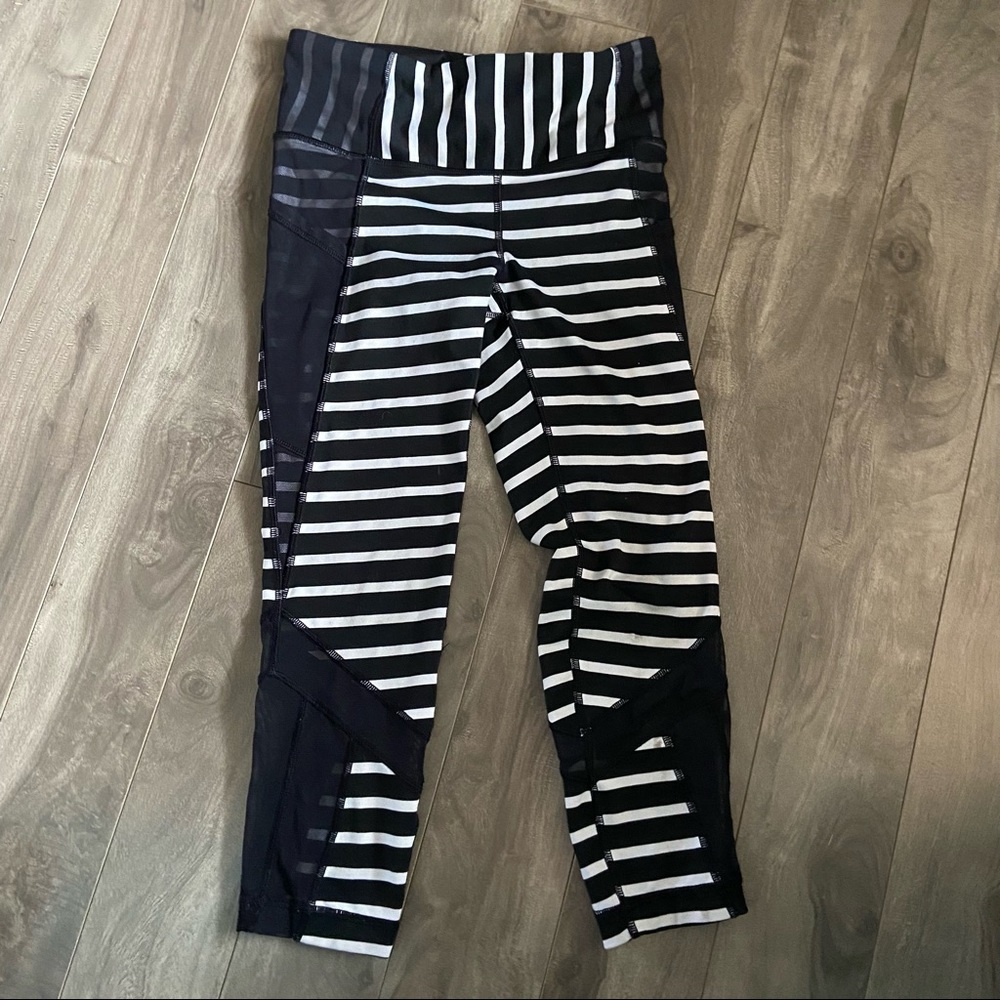 Ivivva by Lululemon Striped Leggings